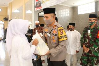 Polres Garut Berbagi Tali Asih Jelang Hari Bhayangkara Ke 74